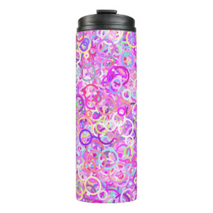 Rings of Colour-Pinks & More Thermal Tumbler