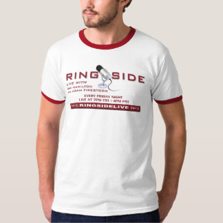 Ringside Live Red/White Ringer T-Shirt