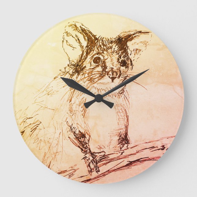 Ringtail Possum Clock (Front)