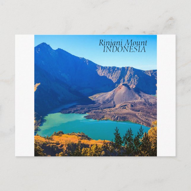 Rinjani postcard (Front)
