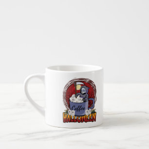 rink Coffee And Be Scary Espresso Cup
