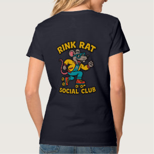 Rink Rat Social Club V Neck T-Shirt