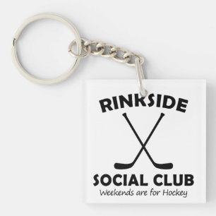 Rinkside Social Club Mother's Day Gift Hockey Mum Key Ring