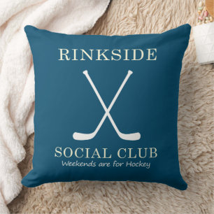 Rinkside Social Club: Weekends for Hockey Mum Mama Cushion