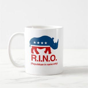 RINO - Republican in name only.png Coffee Mug