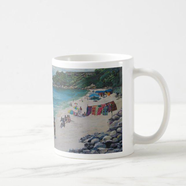 Rio Beach, Rio Beachby Sylvia LeDoux Coffee Mug (Right)