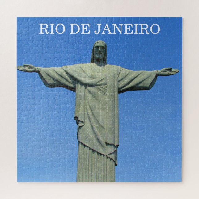 rio christ statue jigsaw puzzle (Horizontal)