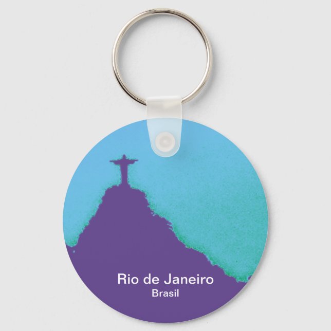 Rio, Corcovado, Cristo Key Ring (Front)