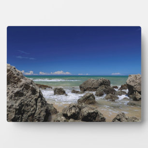 Rio Da Barra Beach Trancoso, Bahia State, Plaque