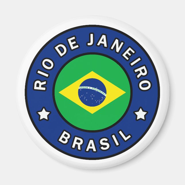 Rio de Janeiro Brasil Magnet (Front)
