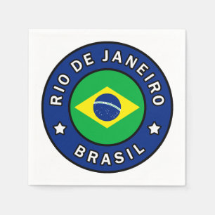 Rio de Janeiro Brasil Napkin