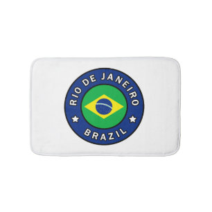 Rio de Janeiro Brazil Bath Mat