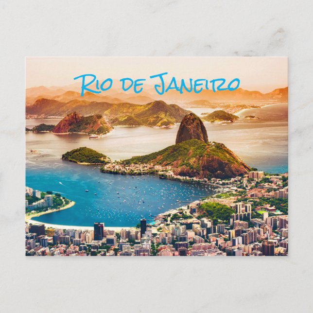 Rio de Janeiro Brazil City Postcard (Front)