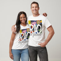 Rio de Janeiro Brazil Cool Graffiti Mural Shirt, 3