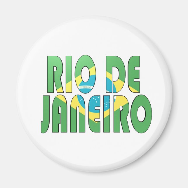 Rio de Janeiro, Brazil Magnet (Front)