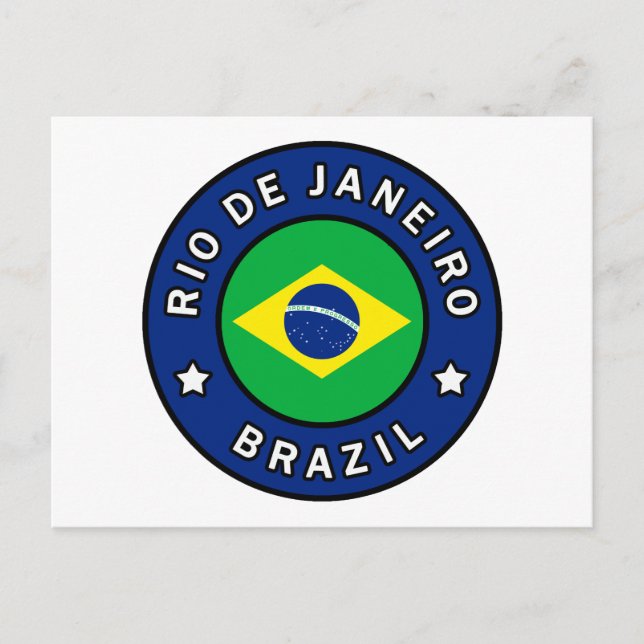 Rio de Janeiro Brazil Postcard (Front)