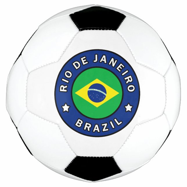 Rio de Janeiro Brazil Soccer Ball (Front)