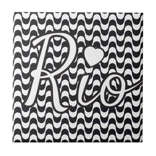 Rio De Janeiro Brazil Tile (Front)