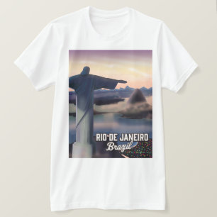 Rio De Janeiro Brazil trave poster. T-Shirt