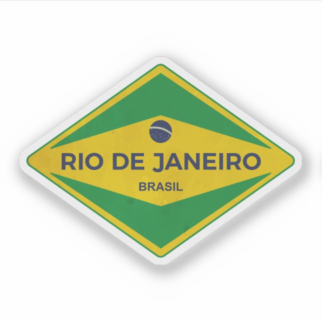 Rio de Janeiro Brazil Vintage (Front)