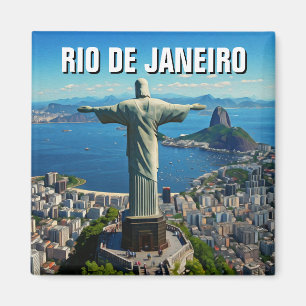 Rio de Janeiro Christ the Redeemer Magnet