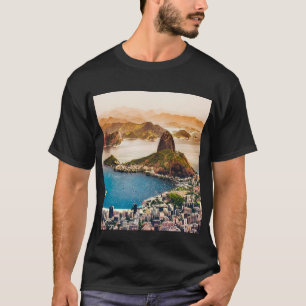 Rio de Janeiro cityscape photo T-Shirt