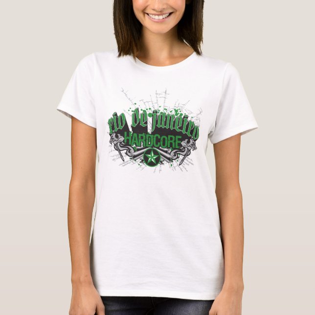 Rio De Janeiro Hardcore t-shirt (Front)