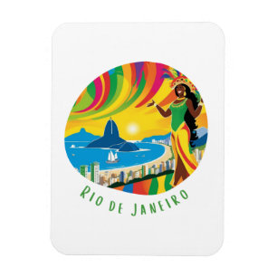 Rio de Janeiro Life in the City Magnet