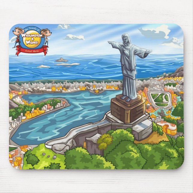 Rio De Janeiro Mouse Pad (Front)