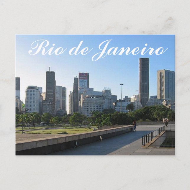 Rio de Janeiro Postcard (Front)