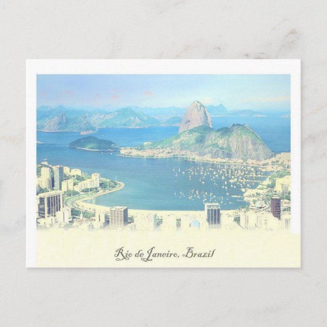 Rio De Janeiro Postcard (Front)