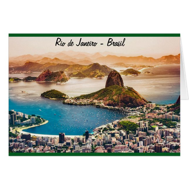 Rio de Janeiro Postcard (Front Horizontal)