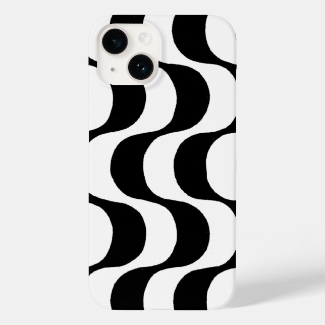 Rio de Janeiro sidewalk Copacabana Case-Mate iPhone Case (Back)