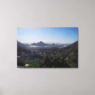 Rio De Janeiro South Zone Canvas Print