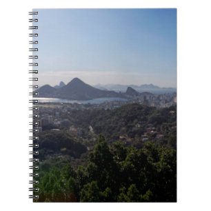 Rio De Janeiro South Zone Spiral Notebook