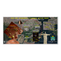 Rio de Janeiro Star Map