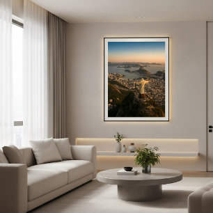 Rio de Janeiro Sunset Canvas Print