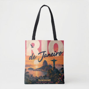 Rio de Janeiro Sunset – Cidade Maravilhosa Tote Bag