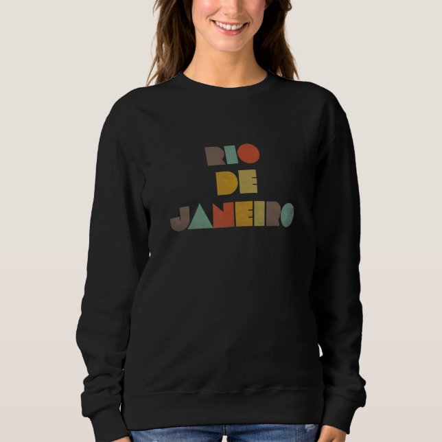 Rio De Janeiro Vintage Sweatshirt (Front)