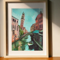 Rio dei Greci, Venice, Italy Painting
