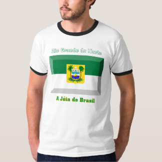 Rio Grande do Norte Flag Gem T-Shirt