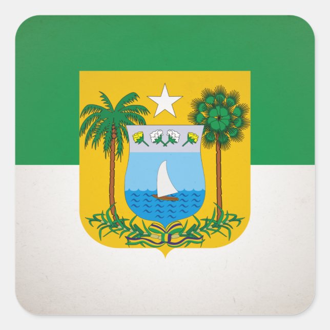 Rio Grande do Norte Square Sticker (Front)