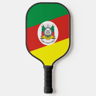 Rio Grande do Sul flag - Brazil Pickleball Paddle