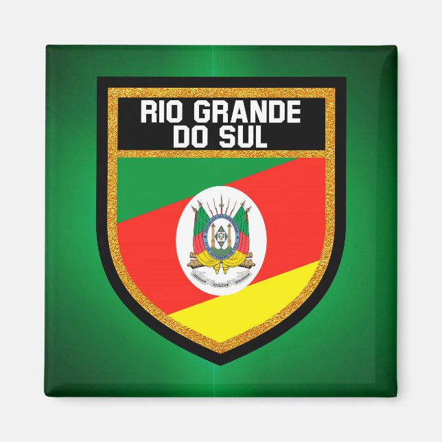 Rio Grande do Sul Flag Magnet (Front)