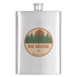 Rio Grande National Forest Hip Flask