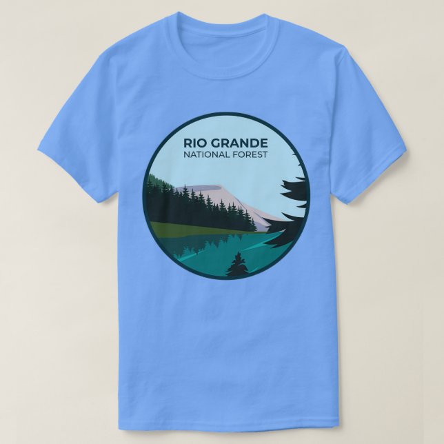 Rio Grande National Forest T-Shirt (Design Front)