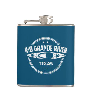 Rio Grande River, Texas Hip Flask