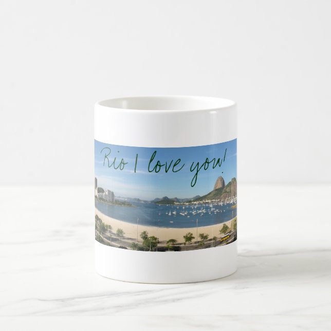 Rio I love you Coffee Mug (Center)