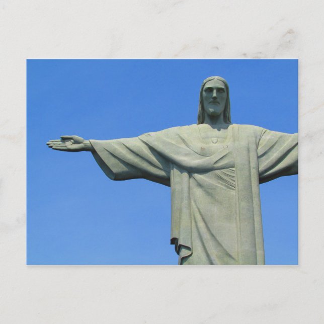 rio redeemer view postcard (Front)