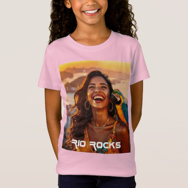 RIO ROCKS - BRAZIL T-Shirt (Front)
